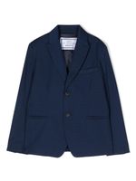 Daniele Alessandrini blazer à simple boutonnage - Bleu