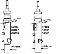 Schokdemper G8098