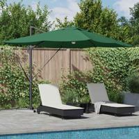 Cantilever Roma parasol Groen en Zwart 352 x 251 x 265 cm
