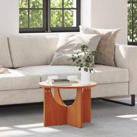 Salontafel Wasbruin 50 x 50 x 35 cm Massief grenenhout