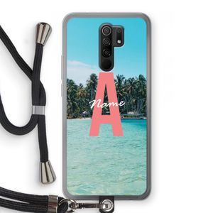 Pacific Dream: Xiaomi Redmi 9 Transparant Hoesje met koord