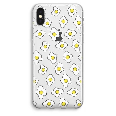 Spiegeleitjes: iPhone XS Max Transparant Hoesje