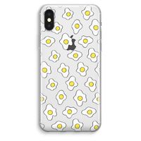 Spiegeleitjes: iPhone XS Max Transparant Hoesje