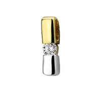 TFT Hanger Bicolor Goud Diamant 0.07ct H P1