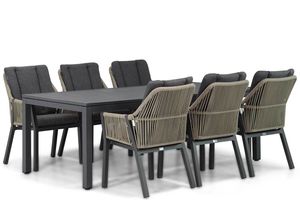 Lifestyle Verona/Concept 220 cm dining tuinset 7-delig