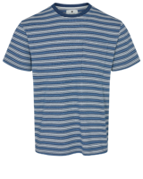 Anerkjendt Akkikki Blue Stripe Shirt