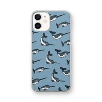 Narwhal: iPhone 12 mini Transparant Hoesje