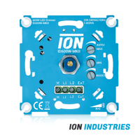 ION INDUSTRIES | LED Dimmer | Inbouw | 0,3-600W | Fase-afsnijding (RC) | Ion Industries | Ion Industries | Ion Industries | Ion Industries