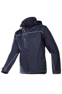 Sioen 9934 Homes Gelamineerde softshell jas met afneembare kap