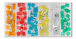 Assortiment mini steek-zekeringen 120 stuks 4822325