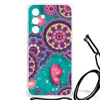 Samsung Galaxy A55 Back Cover Cirkels en Vlinders