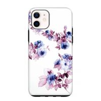 Waterverf bloemen: iPhone 12 mini Tough Case