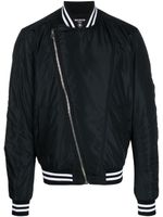 Balmain veste bomber à logo imprimé - Noir