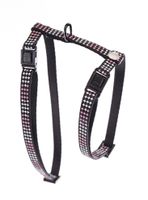 MARTIN SELLIER KATTENTUIG KRUIS ROZE / ZWART 35-50X1 CM - thumbnail