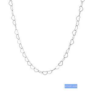 Day&Eve Ketting Heart Chain Zilver