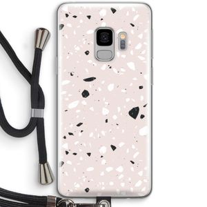 Terrazzo N°20: Samsung Galaxy S9 Transparant Hoesje met koord