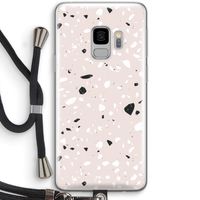 Terrazzo N°20: Samsung Galaxy S9 Transparant Hoesje met koord
