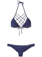 Amir Slama bikini à bretelles croisées - Bleu - thumbnail