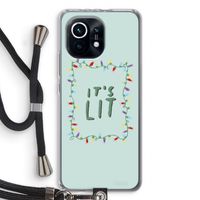 It's Lit: Xiaomi Mi 11 Transparant Hoesje met koord