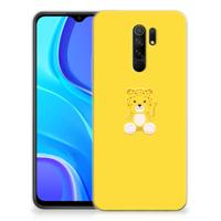 Xiaomi Redmi 9 Telefoonhoesje met Naam Baby Leopard