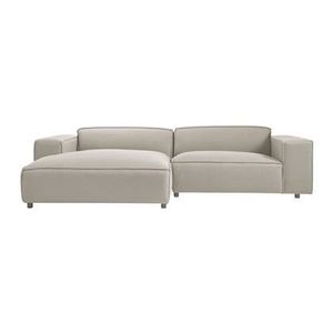 by fonQ Chunky Hoekbank met Chaise Longue Links - Beige