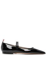 Thom Browne ballerines vernies à bout pointu - Noir