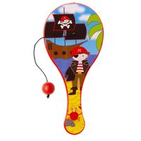 Decopatent® Uitdeelcadeaus 48 STUKS Piraten Paddle Bat Bal Spel met - thumbnail