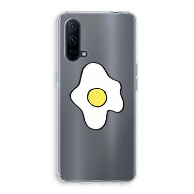 Spiegelei: OnePlus Nord CE 5G Transparant Hoesje
