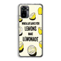 Lemonade: Xiaomi Redmi Note 10 Pro Transparant Hoesje