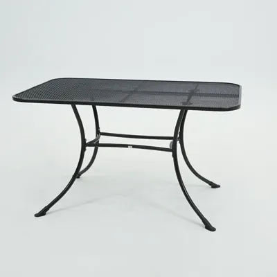 Tafel metaal 130x80cm antra