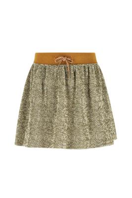 Like Flo winter mesh rok meisjes - zand - Sascha - plisse