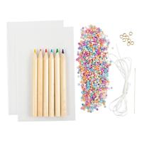 Creativ Company Mini hobbyset sieraden krimpfolie armbanden paars