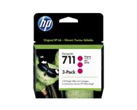 HP 711 magenta DesignJet inktcartridges, 29 ml, 3-pack