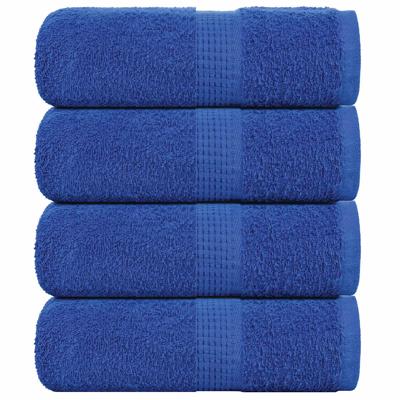 VidaXL Zeepdoekjes 4 st 30x30 cm 360 g/m² 100% katoen blauw