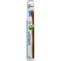 The Humble Co Tandenborstel bamboe adult blauw brush soft