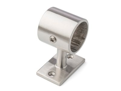 Wandsteun rvs voor buis 42,4mm 2B