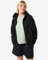 HEMA Dames Loungevest Zwart (zwart)