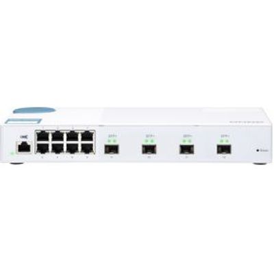 QNAP QSW-M408S netwerk-switch Managed L2 Gigabit Ethernet (10/100/1000) Wit