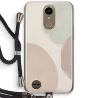 Geo #8: LG K10 (2017) Transparant Hoesje met koord