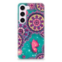 Samsung Galaxy S23 | Hoesje maken | Cirkels en Vlinders