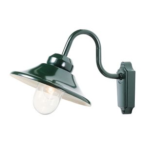 Wandlamp Vega Lyrae groen buitenverlichting met E27 fitting Konstsmide 556-600 excl lamp