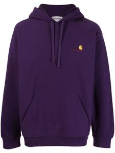 Carhartt WIP hoodie à logo brodé - Violet