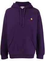 Carhartt WIP hoodie à logo brodé - Violet