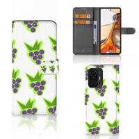 Xiaomi 11T | 11T Pro | Book Cover | Druiven Xiaomi 11T | 11T Pro | Book Cover | Druiven