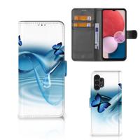 Samsung Galaxy A13 (4G) | Telefoonhoesje | Met pasjeshouder | Vlinders