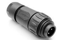 Amphenol C016 20H003 110 12 Ronde connector Stekker, recht Totaal aantal polen: 3 + PE Serie (ronde connectors): C016 1 stuk(s)