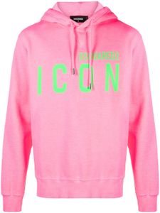 DSQUARED2 hoodie Be Icon Cool - Rose