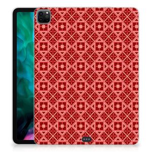 iPad Pro 12.9 (2020) | iPad Pro 12.9 (2021) Hippe Hoes Batik Rood