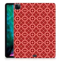 iPad Pro 12.9 (2020) | iPad Pro 12.9 (2021) Hippe Hoes Batik Rood