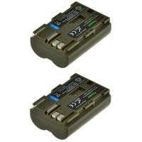 ChiliPower BP-511 / BP-511A accu voor Canon - 1700mAh - 2-Pack